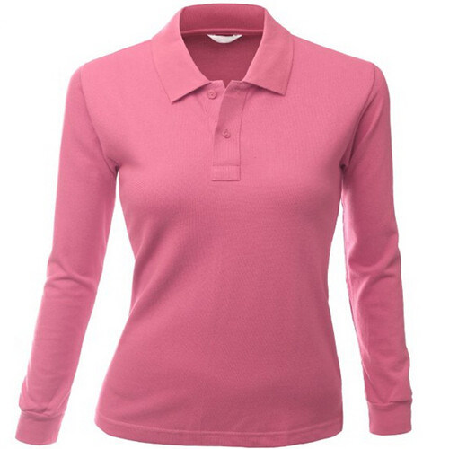 Women Bright Colored Polo Shirts for Lady
