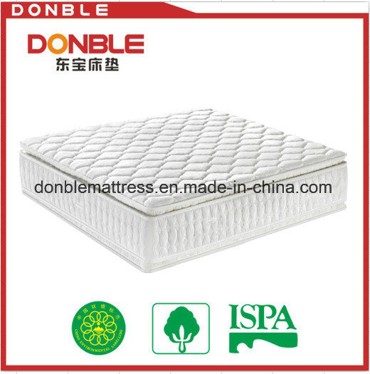 Individually Wrapped Pocket Coil Spring Latex Mattress for Bed Furniture