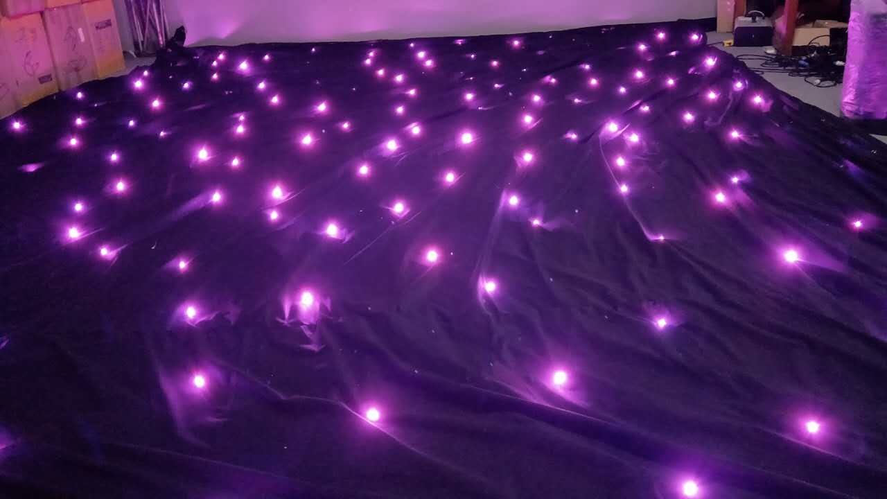 LED Star Curtain with Various Color for Wedding/Party Show/Concert