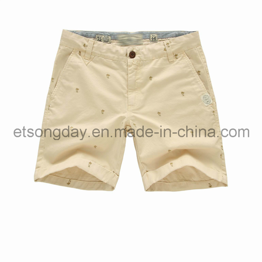 100% Cotton Men's Shorts with Embroider (CRISTZAN)