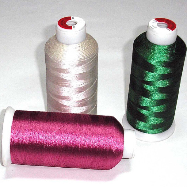 120d/2 (108D/2) 100% Polyester Filament Embroidery Thread