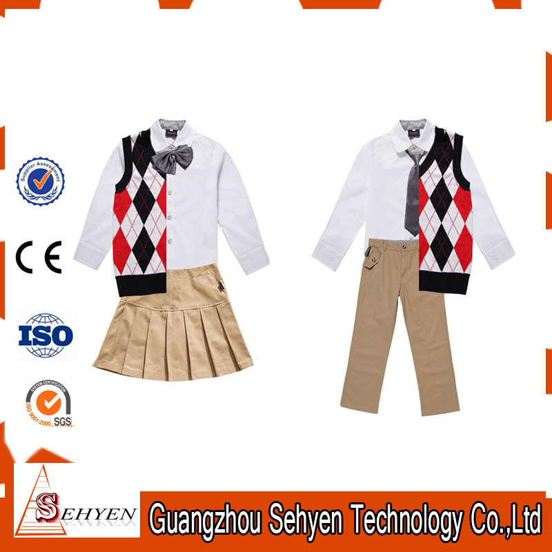 School Uniform Fort Student Outstanding Value Unisex Pure Cotton Jumper
