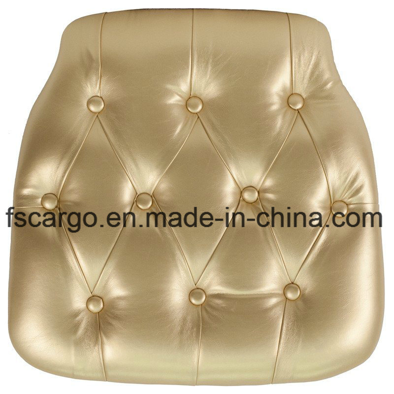 Hard Tufted Vinyl Chiavari Chair Cushion (CV026B)