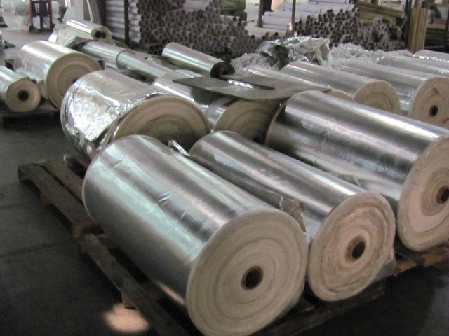 Aluminum Foil Fiberglass Fabric for Thermal Insulation