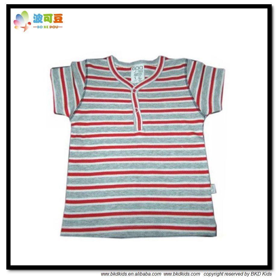 Stripe Printing Baby Clothes Soft Handfeel Baby T-Shirt