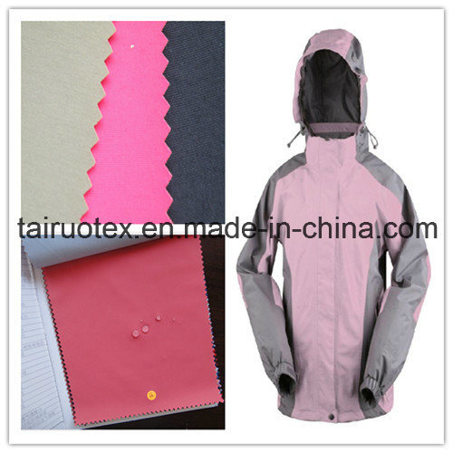 320t Nylon Taslon with Milky Coated for Ski Suit Fabric