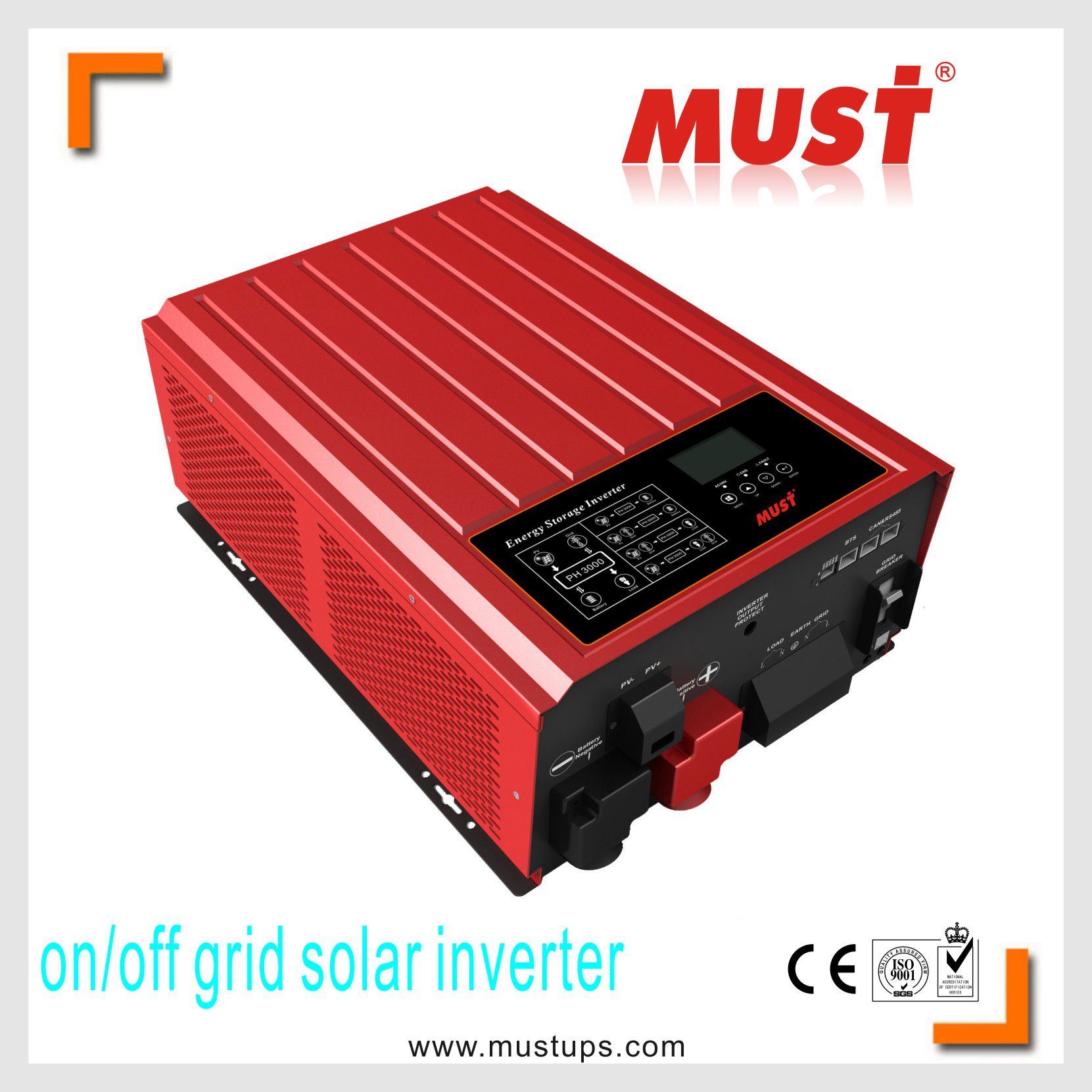 pH3000 on &off Grid Tie Solar 3kw