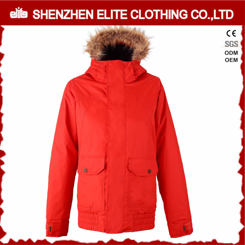 Wholesale Hot Selling Cheap Snowboard Jacket Red (ELTSNBJI-63)