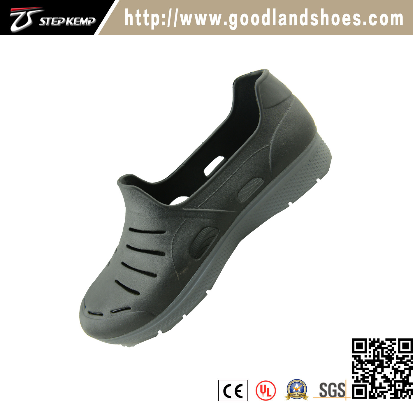 Men Slip-on Confortable Clog Painting Garden Shoes 20283-4
