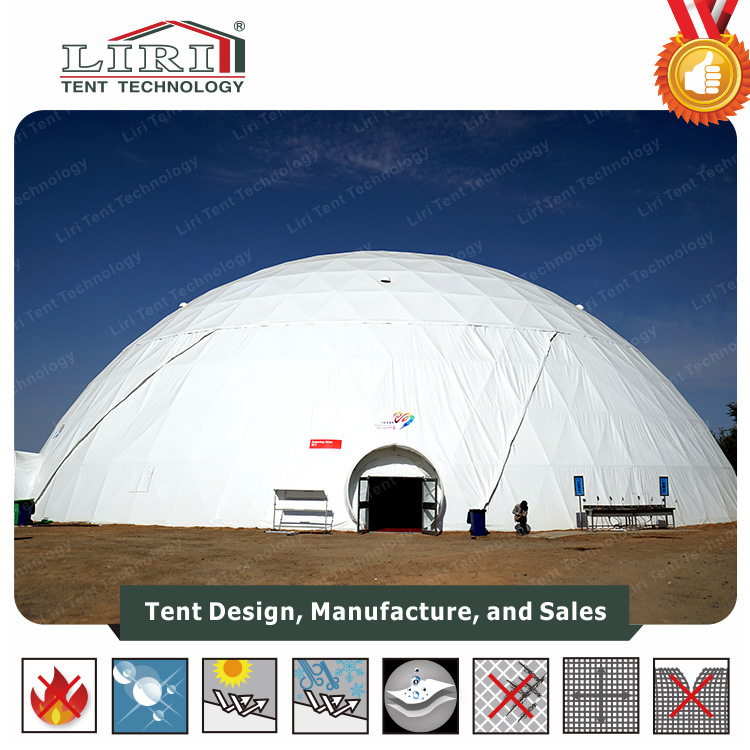 Large 50m Geodesic Event Domes Half Sphere Tent for Outdoor