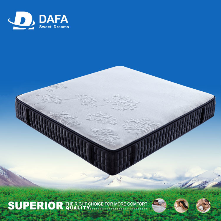 Vacuum Compressed Pocket Coil Spring Mattress Bed in Box