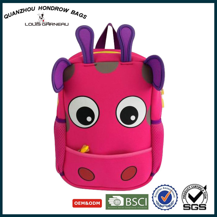Amazon Hot Sale Children Animal Backpack Bag Sh-17070616