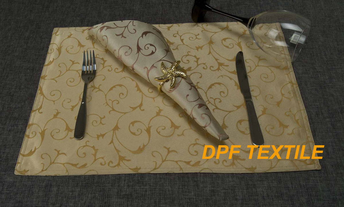 Chinese Factory Make PVC Placemat/Vinyl Table Mat/Printed PVC Placemats (DPR6135)
