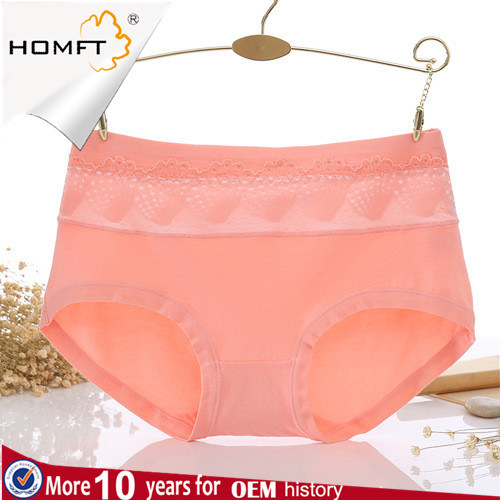Women Underwear High Quality Facy Design Lace Underwear Soft Cotton Panties