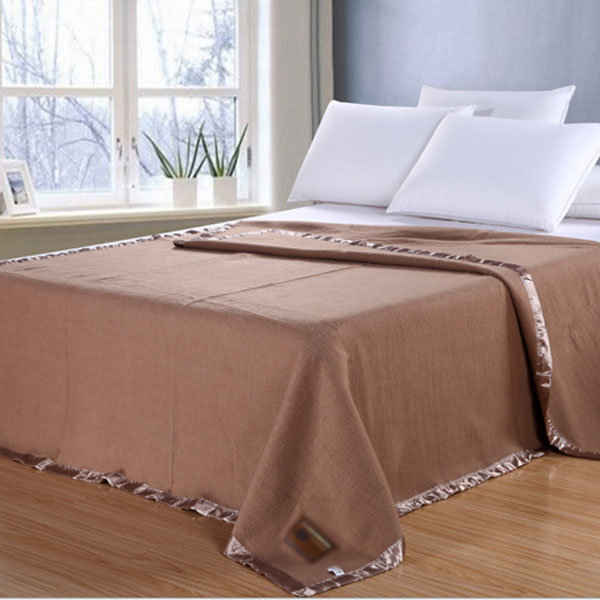 Camel Color Wool Blanket-Hotel Bedding /Hotel Bed Linen