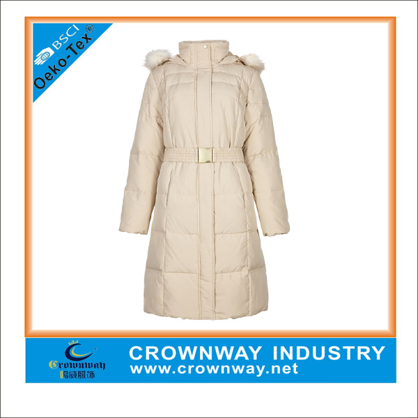 Long Length Women Winter Duck Down Jacket
