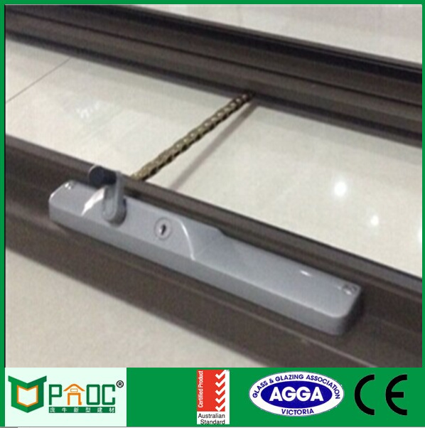 Aluminum Chain Winder and Awning Window with Australia Standard Pnocaw0002