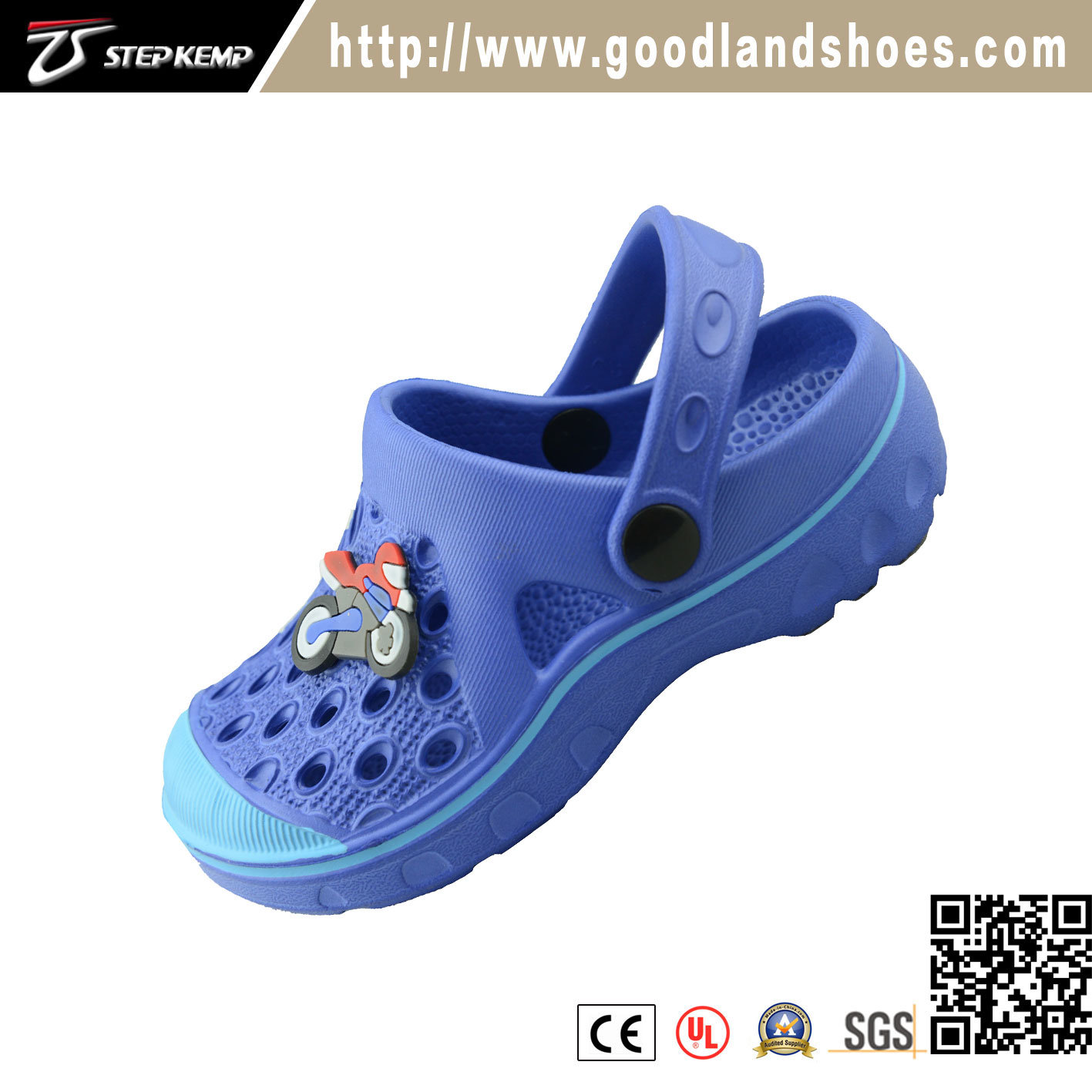 Kids Garden Blue Shoes Confortable Clog for Children 20291