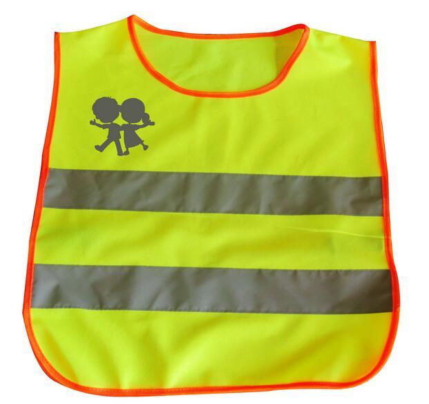 Custom Printed Kids Reflective Safety Vest