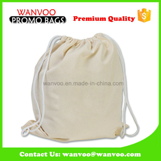 Promotional Eco -Friendly Cotton Sport Backpack for School Students