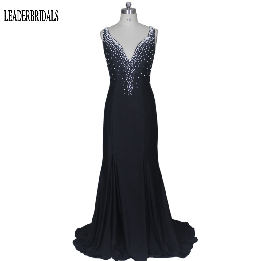 Spandex Party Dresses Beaded Pearls Mermaid Mother of Bride Evening Gowns Z3036