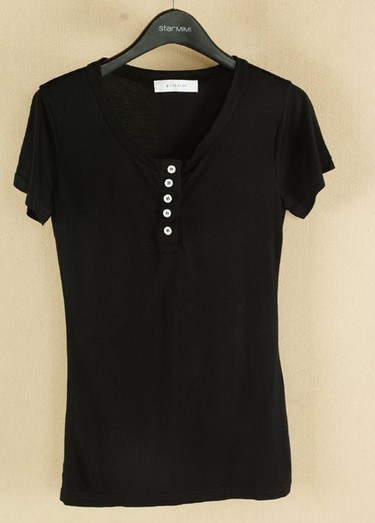 Women Fashion Hot Seal Summer T-Shirt (SY-LS03)