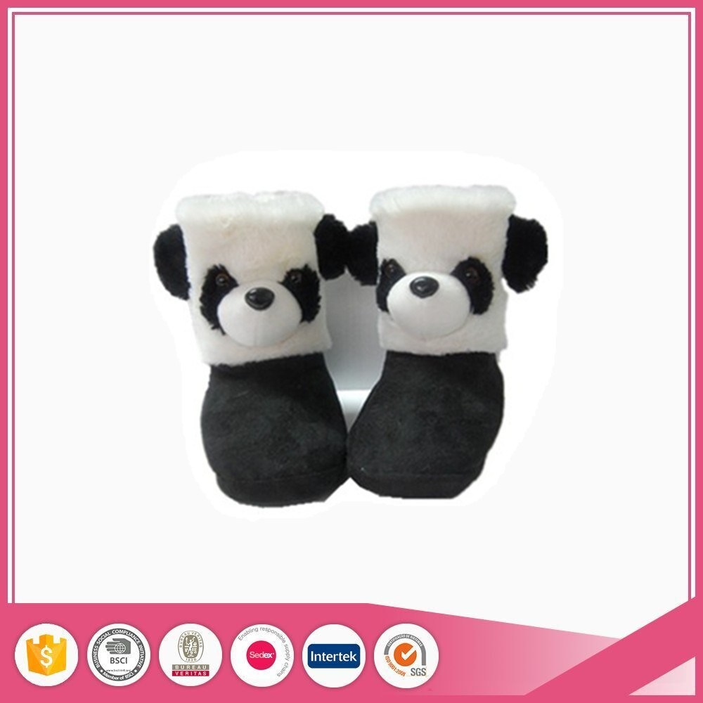 Panda Animal Fancy Indoor Boots for Women