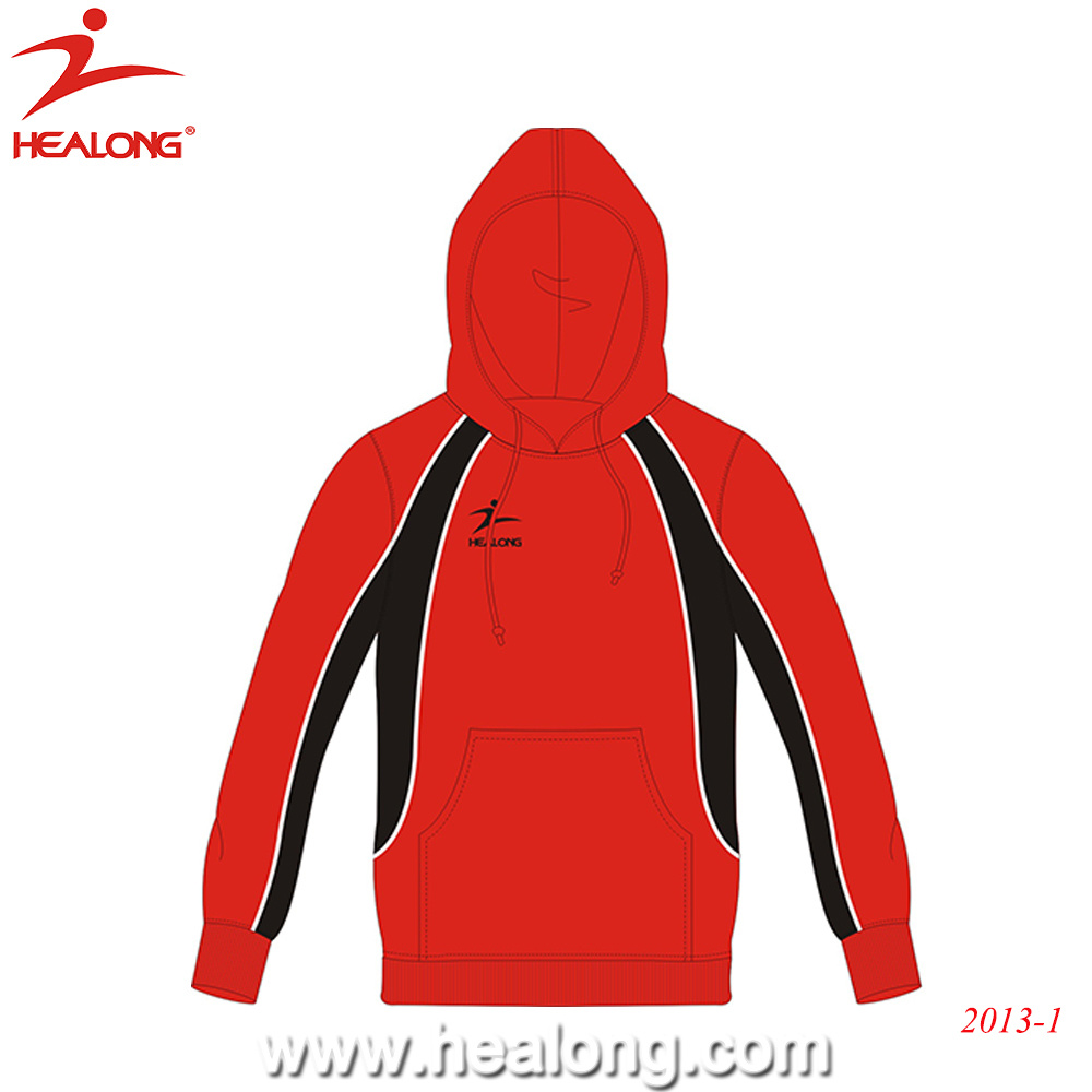 Healong Sportswear Stylish Sublimation Printing Pullover Hoodie
