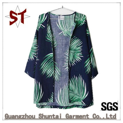 Ladies Fashion Short Style Sunscreen Beach Coat