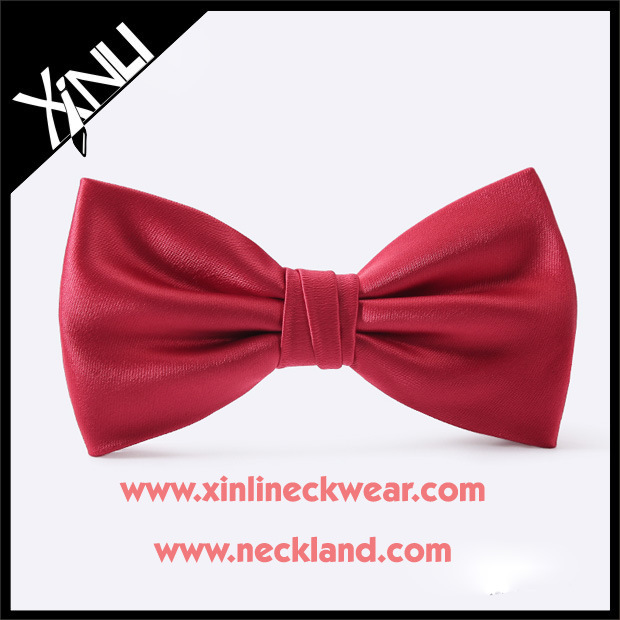 Silk Woven Wholesale Custom Bow Ties Solid for Men
