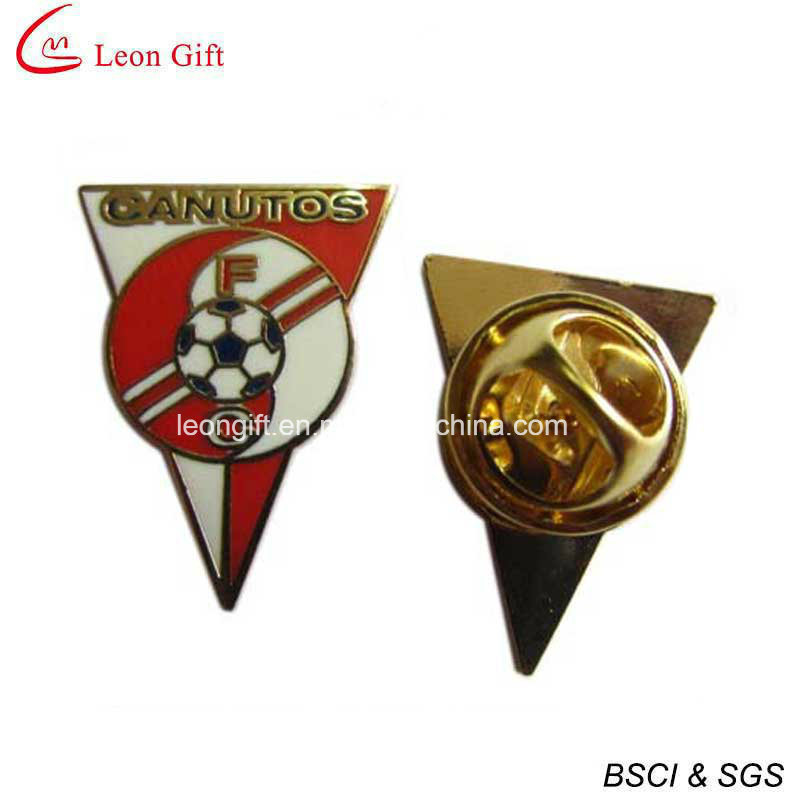 Factory Custom Hard Enamel Soccer Badge Lapel Pin