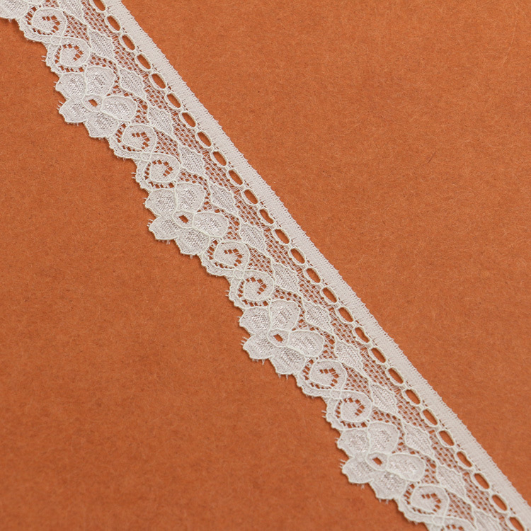 African Cord Lace Trim, Elastic Trimming Lace, Cotton Trimming Lace for Ladies Garments
