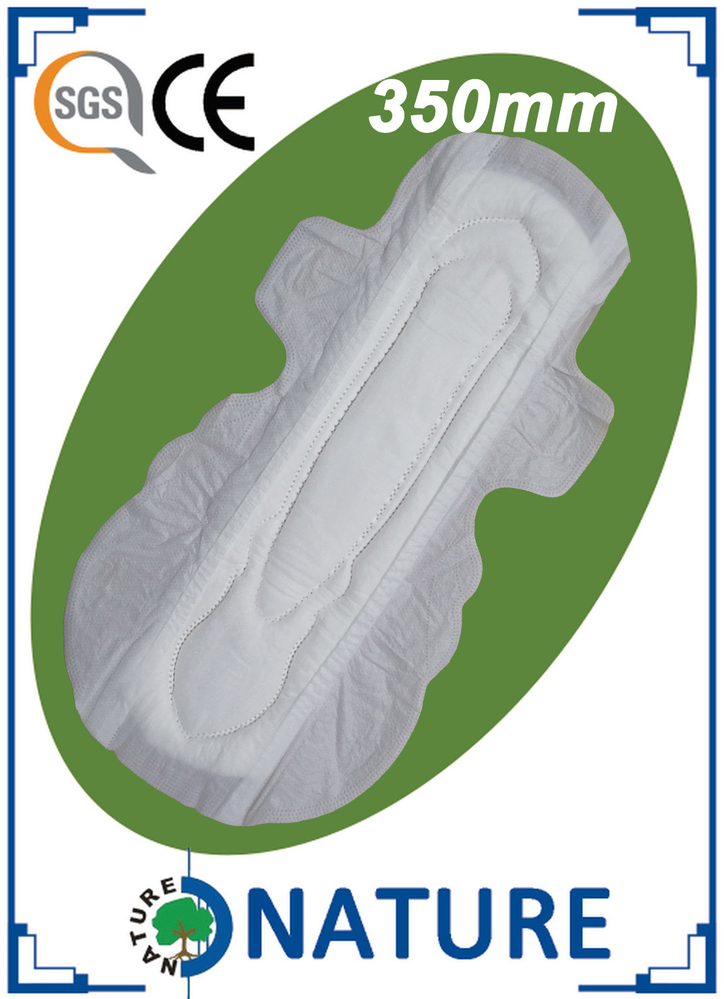 Over Night Use Ultra Thin Sanitary Napkins with Heave Flow