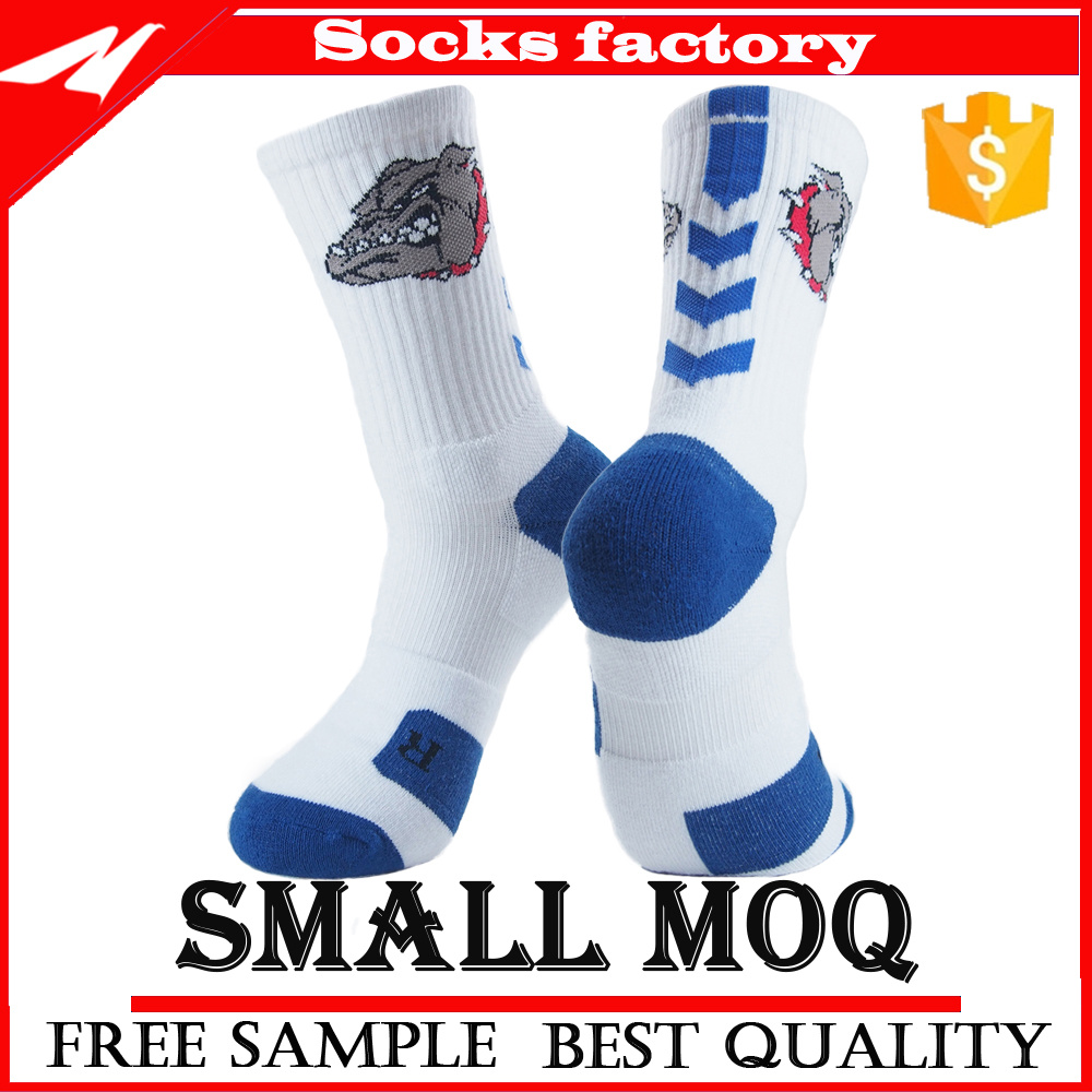 Thick Cotton Sport Socks Knee Hight Cotton Towel Men Socks
