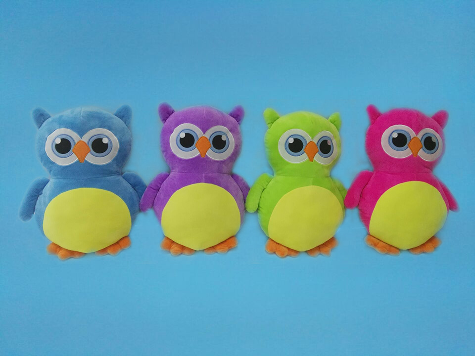 16inch Cute and Nice Plush Owl Cushion for Children