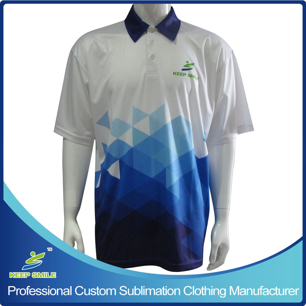 Custom Designed Full Sublimation Company School Premium Polo Shirt