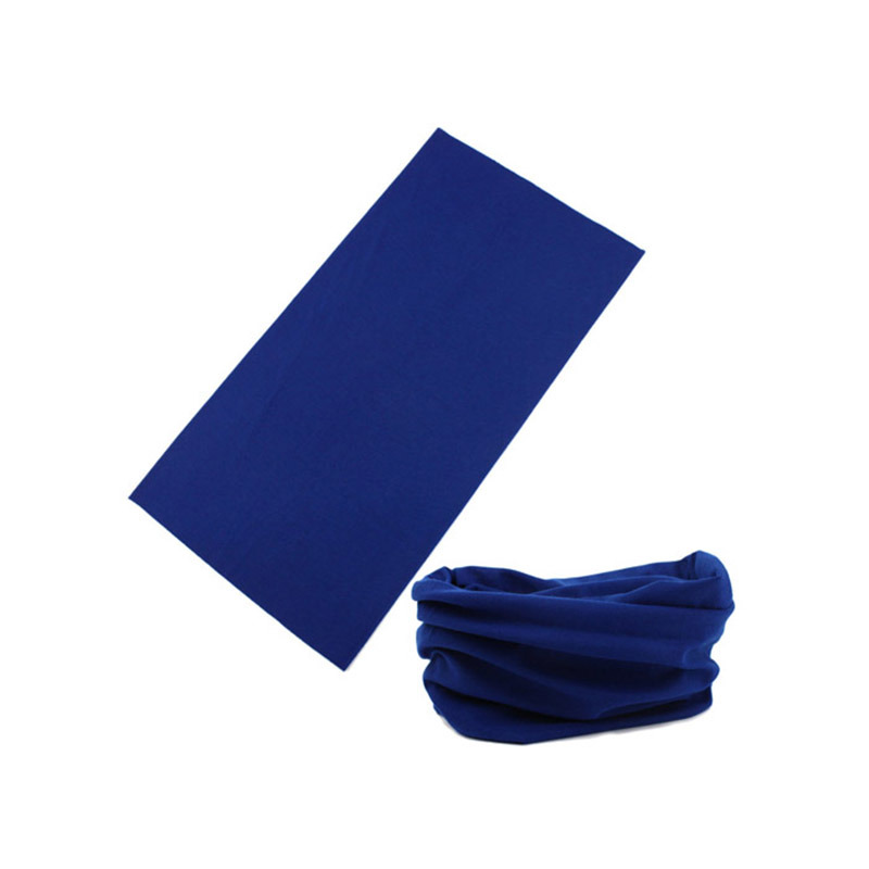 Plain Dark Blue UV Running Scarf UV Headwear (YH-HS521)