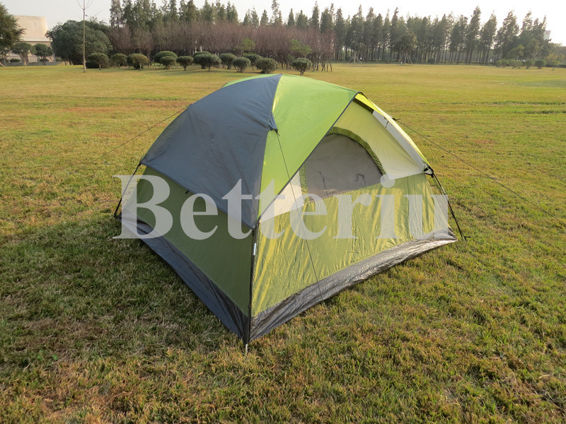 Double Layer Tent with Awning