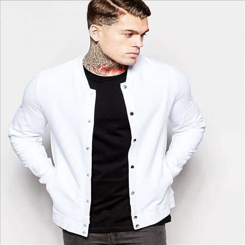 2016 Suit Jacket Style White Winter Jacket for Men