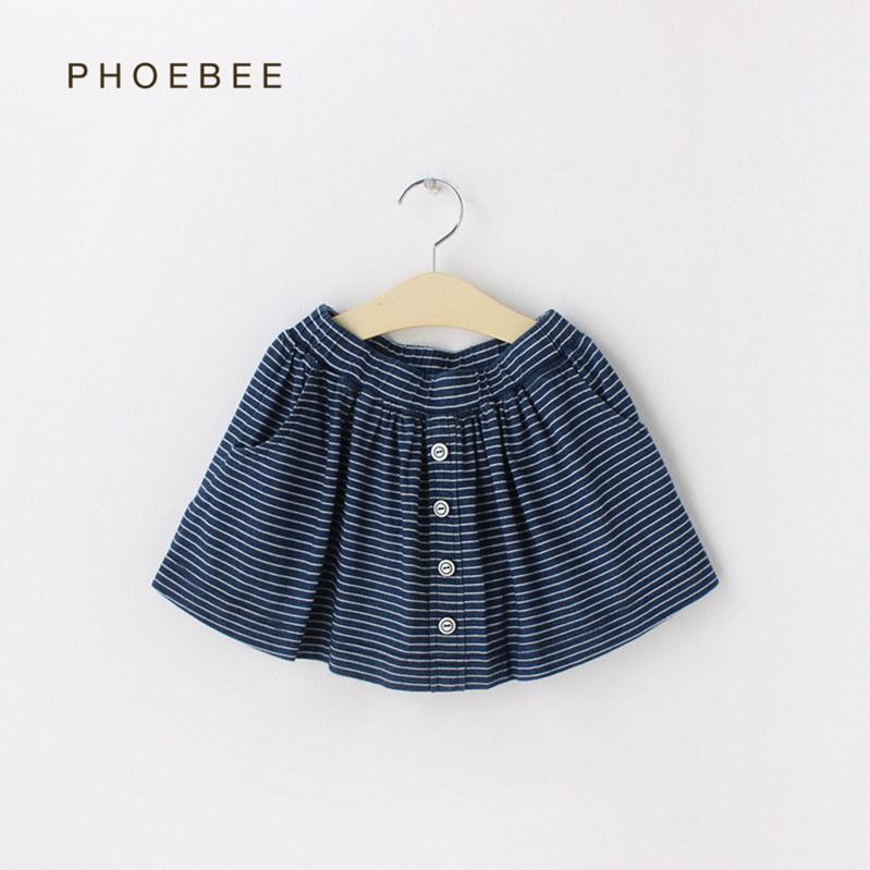 100% Cotton Kids Clothes Girls Skirts for Summer