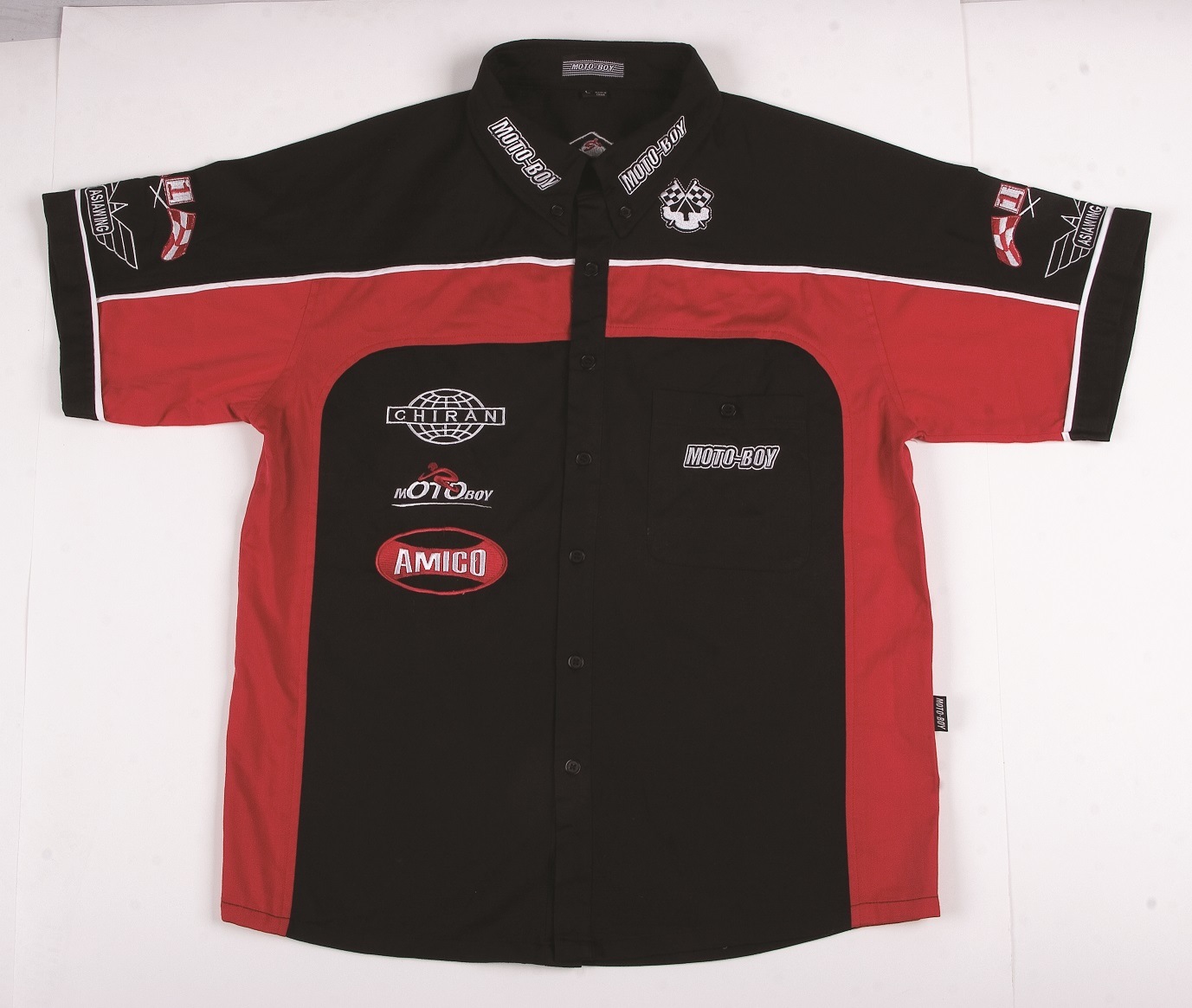 Mens Motoboy Cotton Motor-Team Clothes with Sbs BV Causual (MBW-09046S)