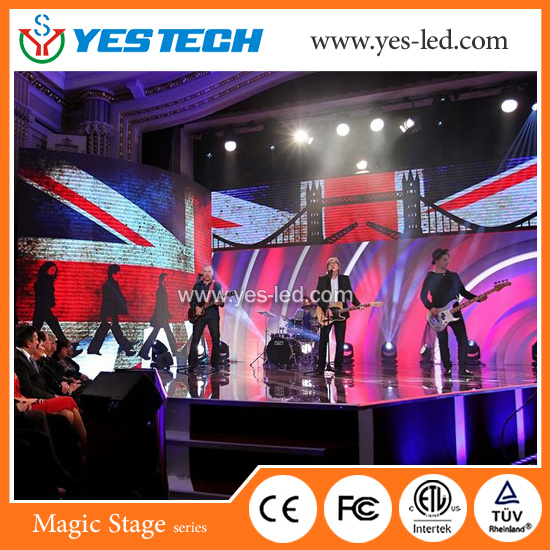 Light Weight P4 Flexible LED Stage Background Curtain