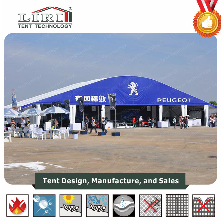 20m Width Large Arc Tent for Outdoor Party Event