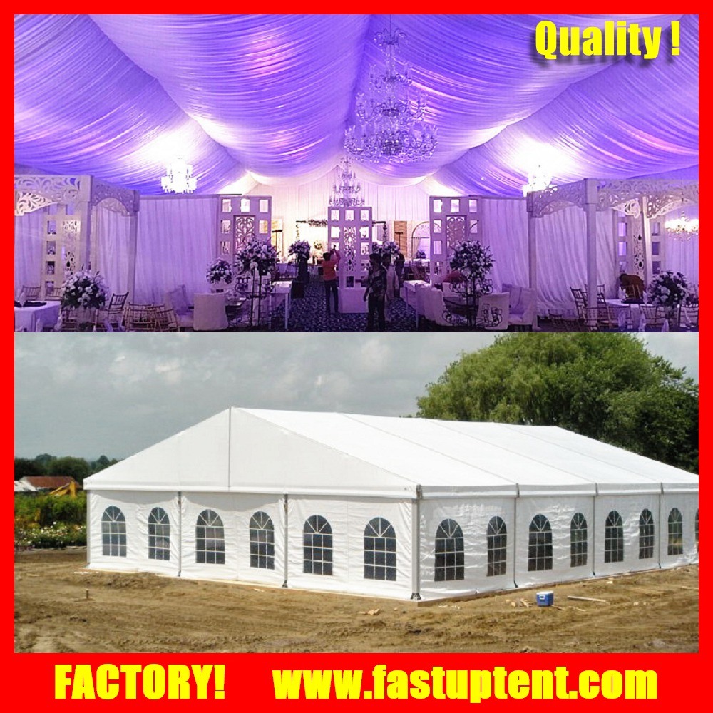 Beautiful Wedding Party Tent with Linings and Curtains