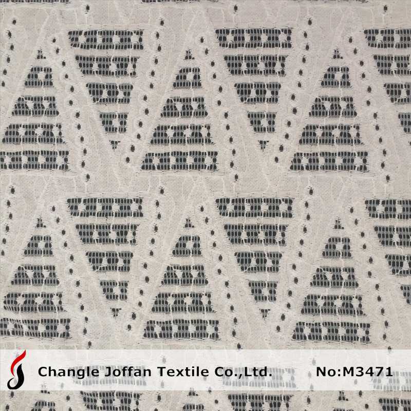 Fashion Cotton Net Lace Fabric Wholesale (M3471)