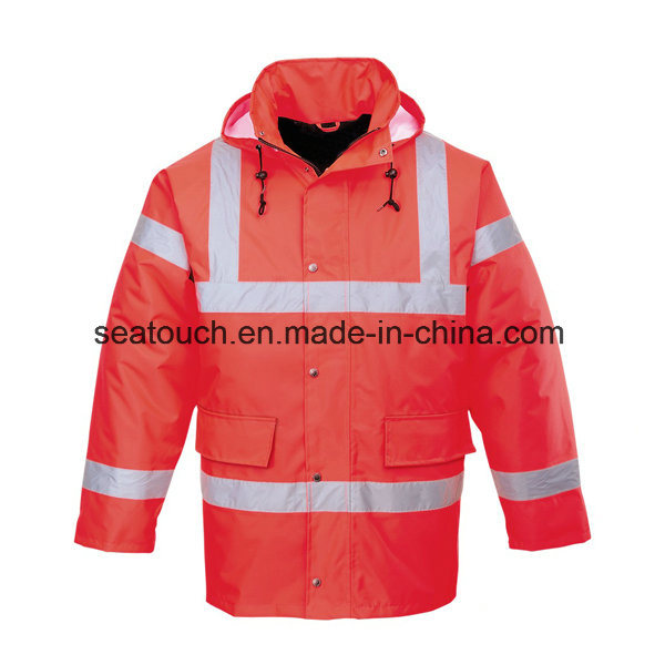 Protective Work Wear, Construction Nylon Working Clothes, High Visibility Fireproof Work Clothes