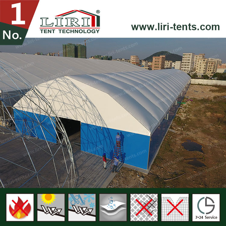 Modular Design Steel Frame Structure Tent for Warehouse Storage