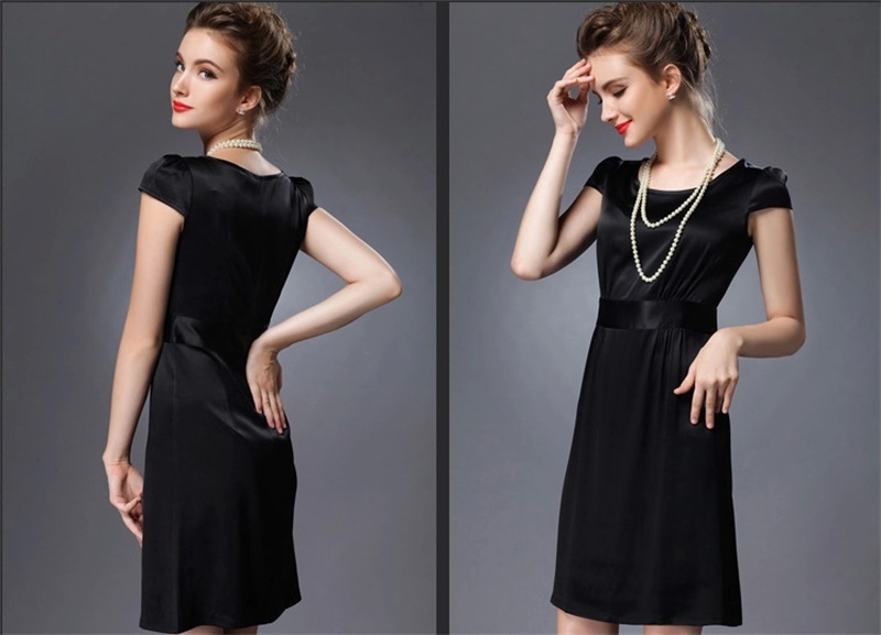 European and American Sexy Slim Fit Lace A Line Dress