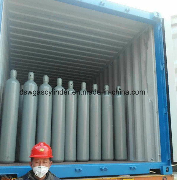 Industrial Grade Steel Cylinder Helium Gas with ISO9809 Standard