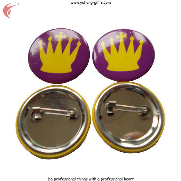 Customized Button Tin Badge for Promotion Gifts (YH-TB003)